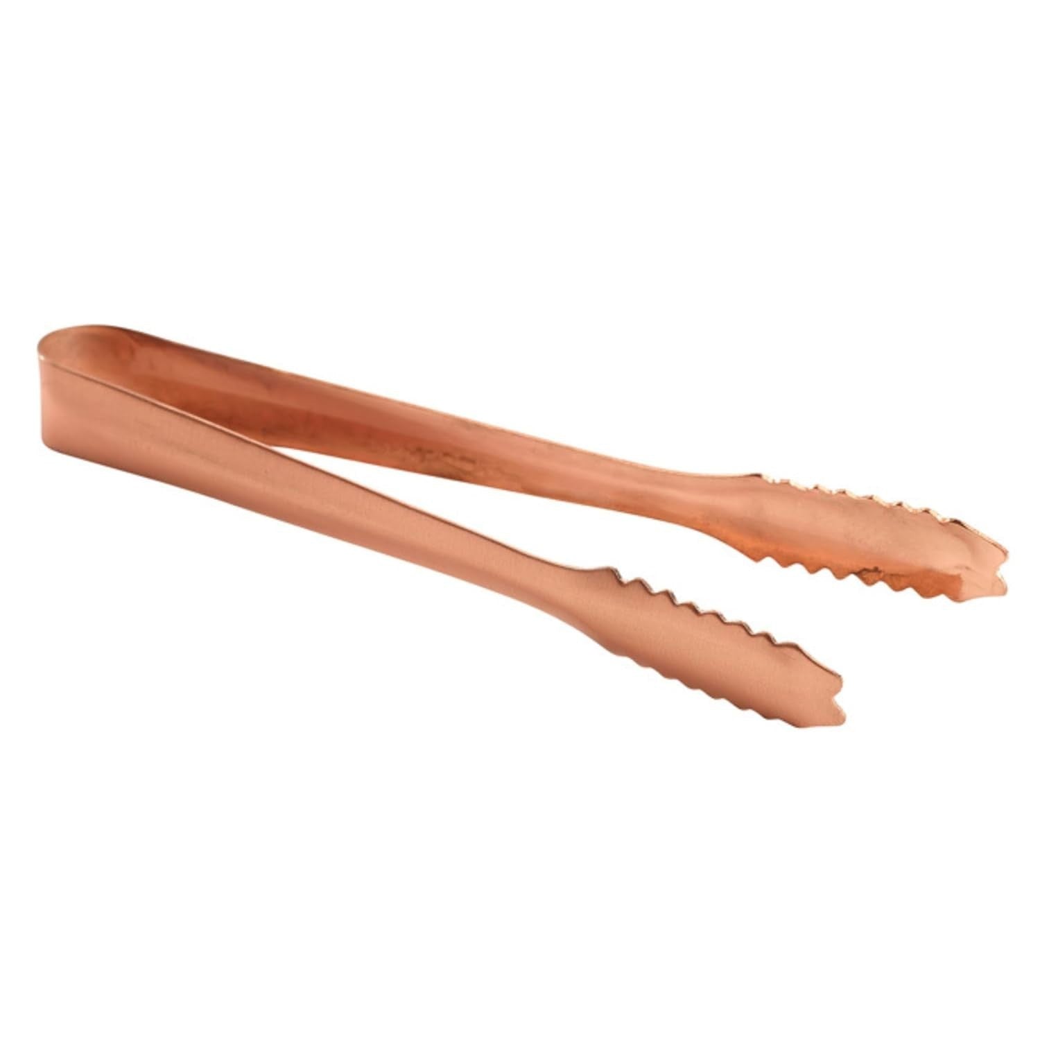 GenWare Copper Coating Finish Ice Tongs Single Stainless Steel Bar Tool Durable