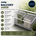 Minky Balcony Airier