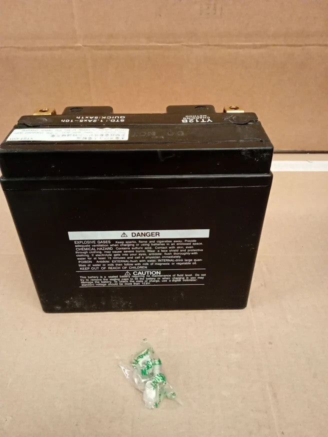 Yuasa YT12B 12V 210CCA Premium AGM Technology VRLA Motorcycle Battery Durable