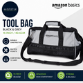 Amazon Basics Durable Wear Resistant Tool Storage Bag Adjustable Shoulder Strap