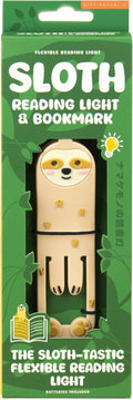 Gift Republic Book Buddy Sloth Reading Light Bookmark Flexible Led Light New
