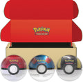 Pokemon TCG Tin Bundle Great Ball Ultra Poke Ball 9 Booster 6 Sticker Sheet New