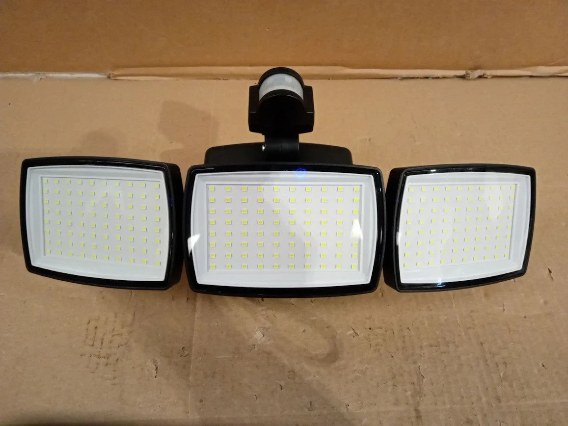 Aixpi Battery Powered Outdoor Security Lights 240 LED Motion Sensor PIR IP65