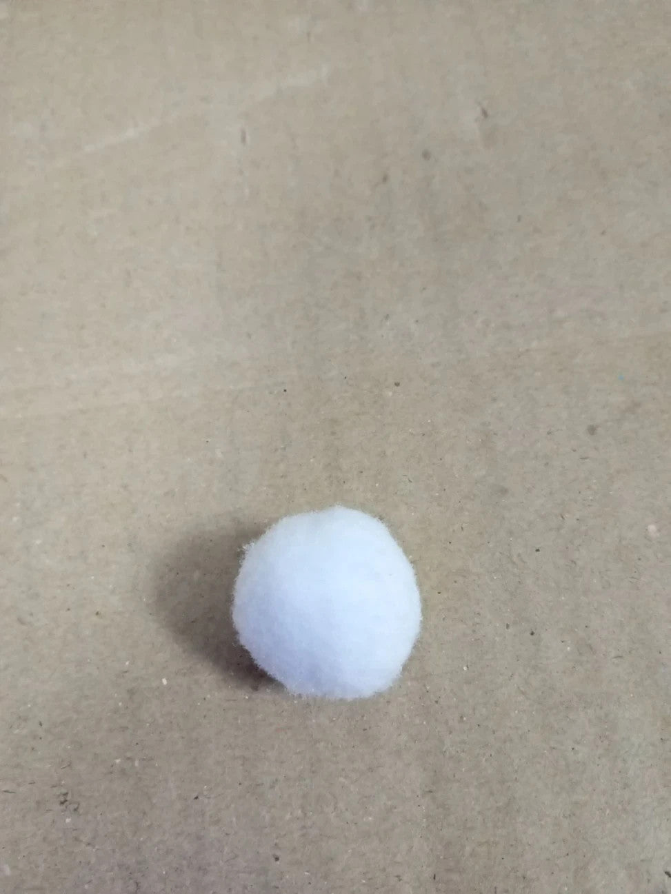 Sourcing Map Pom Felt Balls Felting Fabric 2cm 20mm White Home Project New
