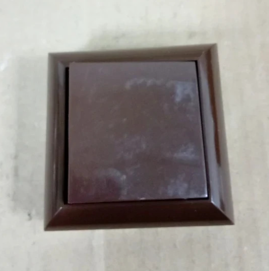 REV PlanoLuxe Surface Mounted Light Switch Brown 1 Way 2 Way Wall Switch Design