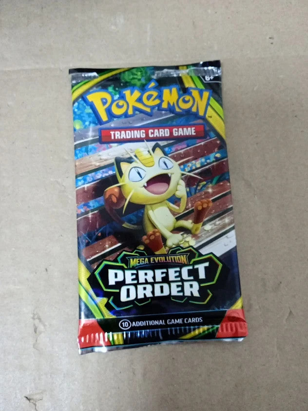 Pokemon TCG Mega Evolution Perfect Order Elite Trainer Box 1 Promo Card 6+