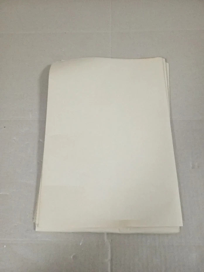 JMOOT Self Adhesive Felt Sheets A4 White Sticky Back Craft Fabric 12 Pieces