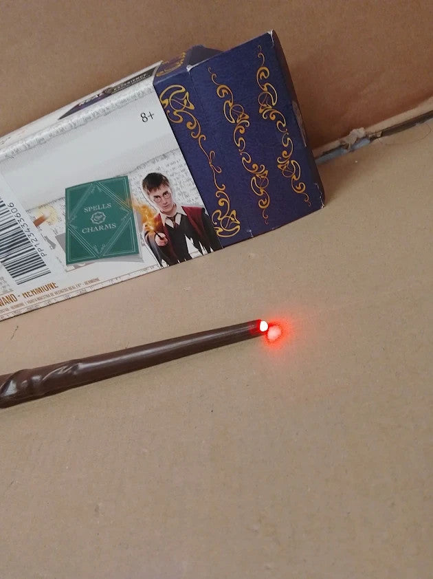 Wow Stuff Hermione Real FX Wand Light Sound Voice Activated Wand 6+ New