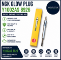 NGK Glow Plug Y1002AS 8926 Diesel Heater Engine Replacement Genuine Quality