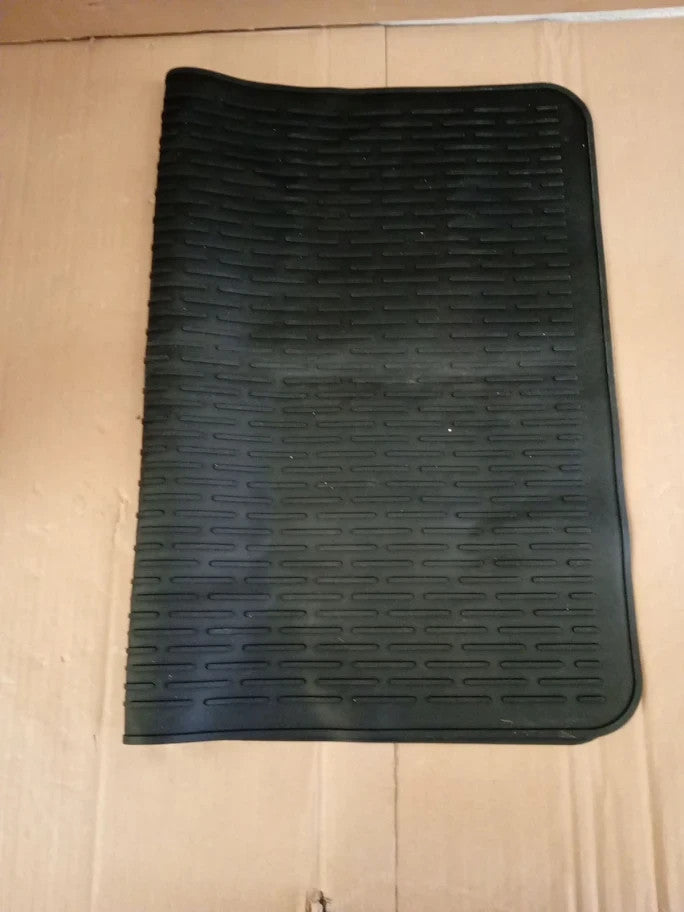 Abulun 71x50cm Black Silicone Stove Glass Top Cover Hob For Electric Cookers