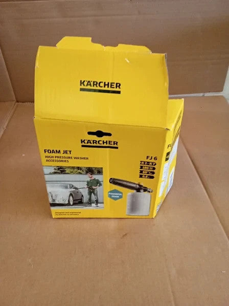 Karcher 26431470 FJ6 Jet Nozzle 0.6 L Foamer Pressure Washer 3.66x7.91x7.24 New