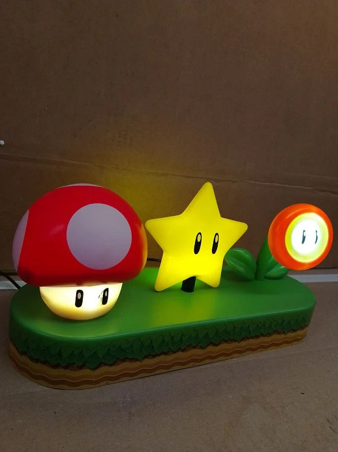 Paladone Super Mario Icon Light Officially Licensed Mario Brothers Free Standing