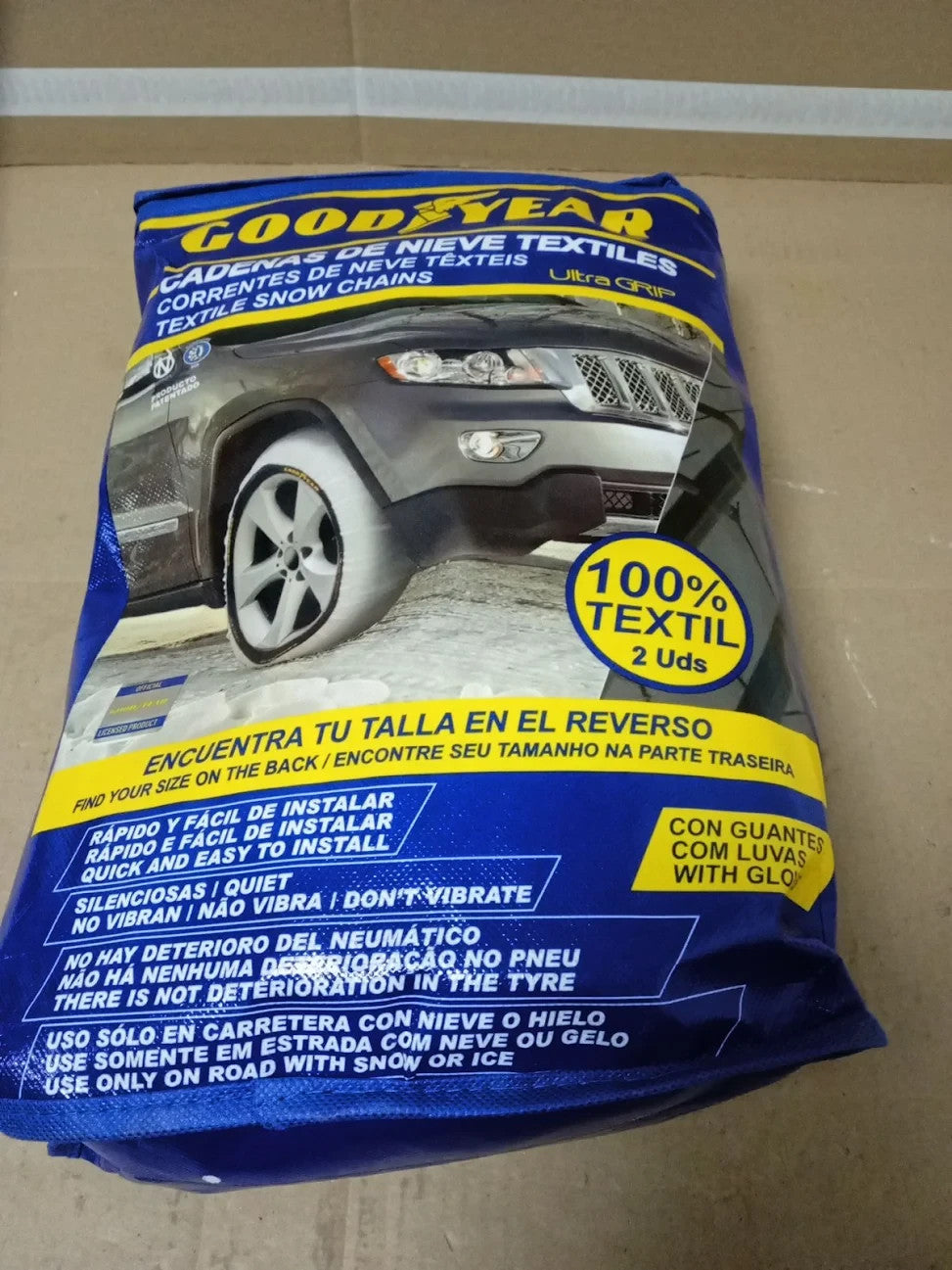 Goodyear Good Year GOD8016 Ultra Grip XXL Chains  White 15in Wheel New