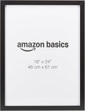 Amazon Basics Rectangular Wooden Poster Picture Frame 46x61cm Black New