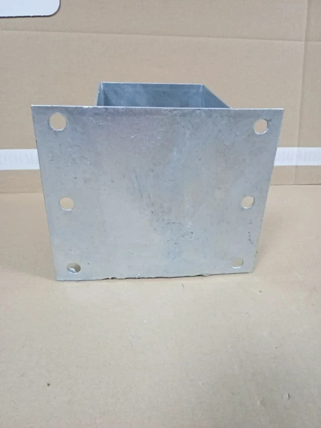 Connex HV4334 91x91x150mm Post Support Blocks Metal Silver