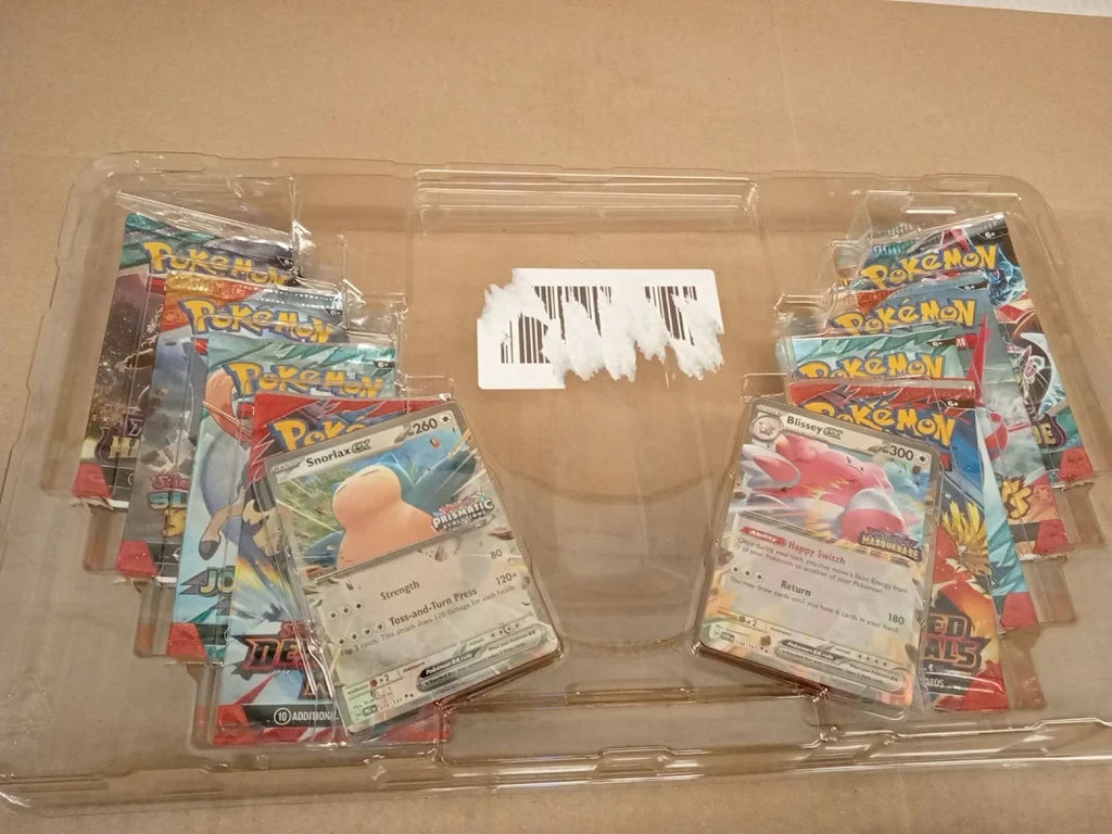 Pokémon TCG Snorlax EX Blissey EX Special Collection Cards Used Packs Opened
