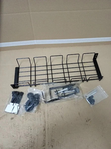 Cable Management Under Desk Tray No Drill Table Cable Basket Power Strips New