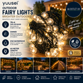 Yuusei Fairy Lights Outdoor Power 60m Fairy LED Dimmer IP45 Waterproof