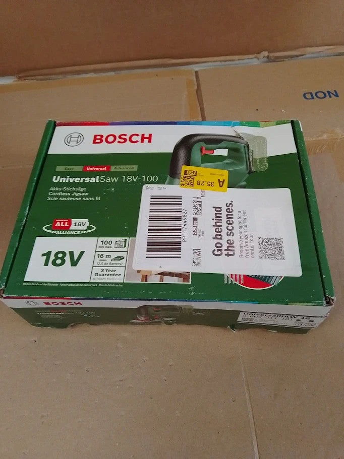 Bosch Home Garden Cordless Jigsaw UniversalSaw 100 18V System Body Only