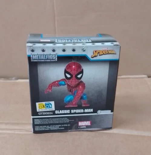 Marvel Spider Man Classic 4in Action Figure Red Jada Toys Collectable Design New