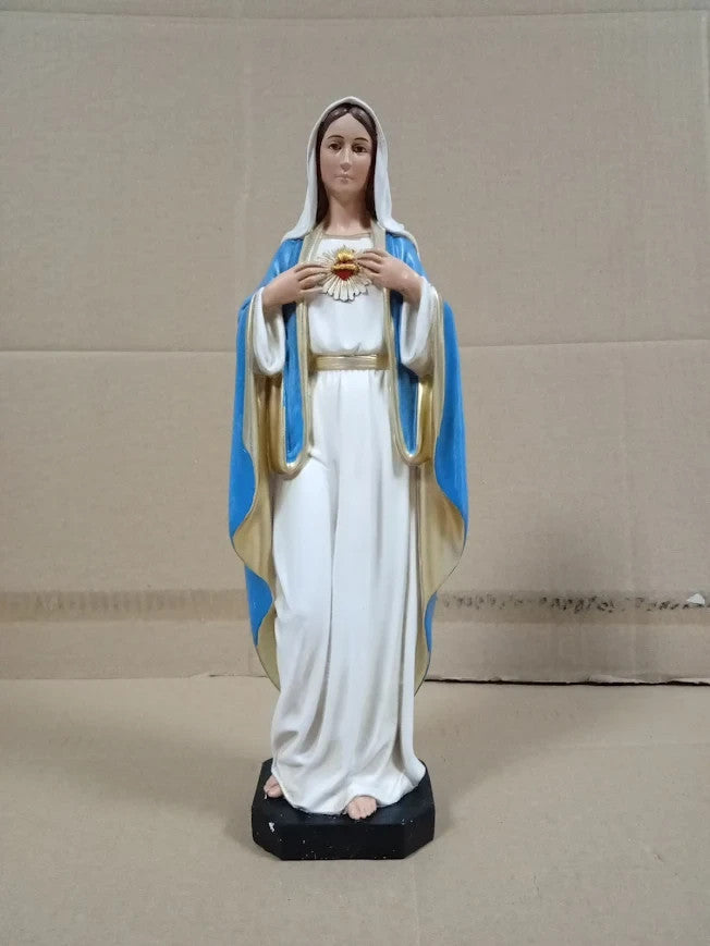 BC Catholic Immaculate Heart Mary Statue Blessed Virgin Mary Mother Altar