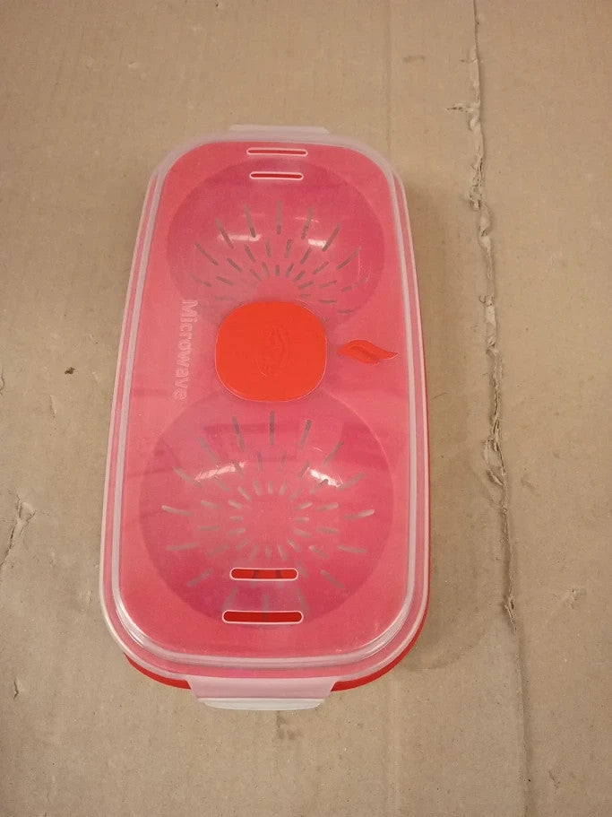 Snips Microwave Egg Poacher Omelette Maker Poached 0.75 LT 24x12.5x6cm