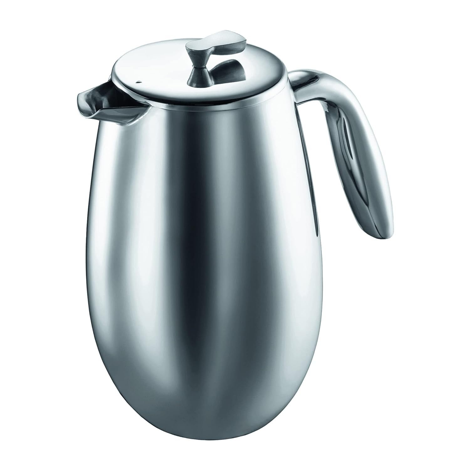 Bodum Double Wall French Press Columbia 1L 8 Cup Shiny Coffee Maker New