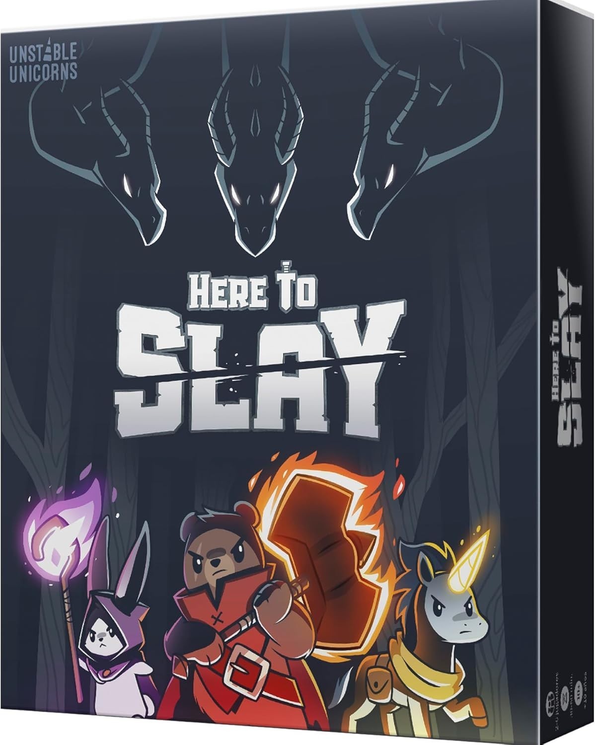 Zygomatic TeeTurtle Here To Slay Strategy Card Game Adults Youth 10+ New