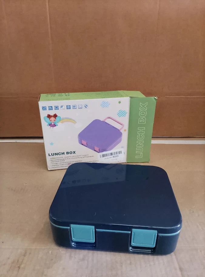 Hombrima Lunch Boxes Bento Food Storage Container Multi Compartments New