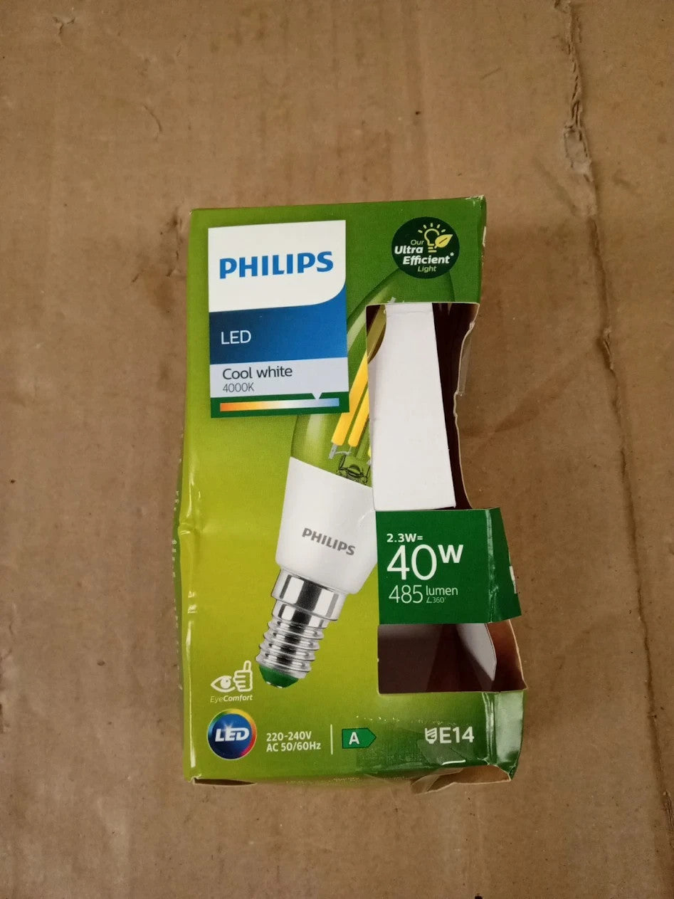 Philips Ultra Efficient Ultra Energy Saving Lights LED light Source 40W B35 New