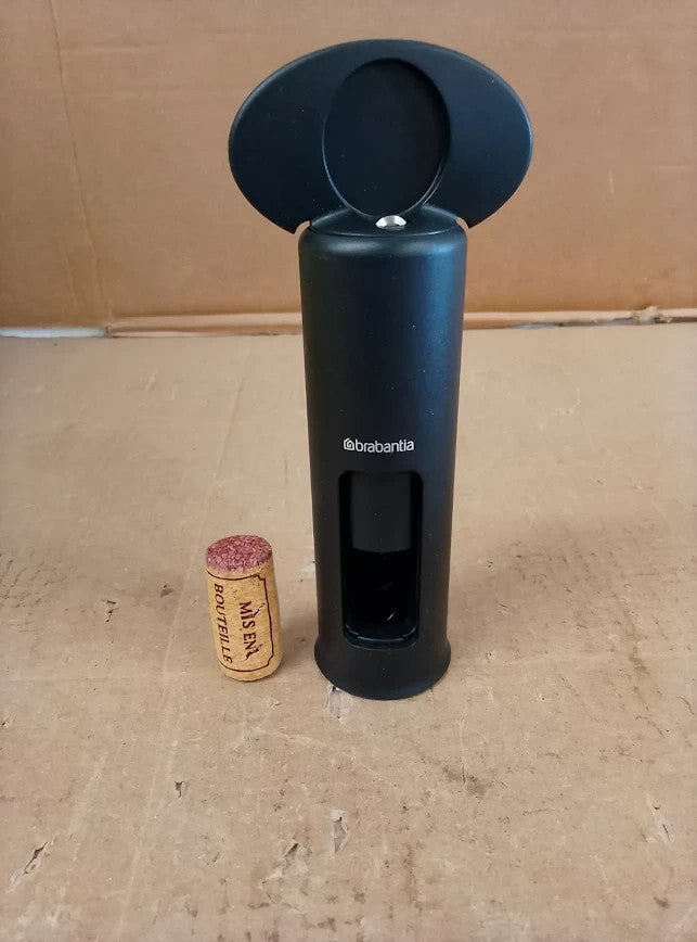Brabantia Classic Spiral Corkscrew Black XL Turning Handle Strong Grip