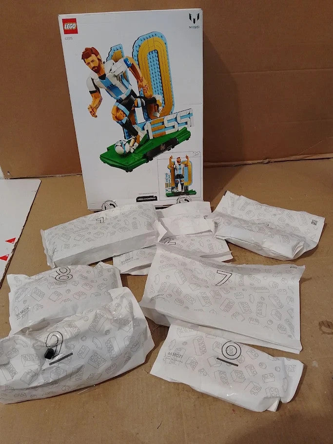 Lego Editions Lione Messi Football Legend Toy 3D Figure Display Model Kit