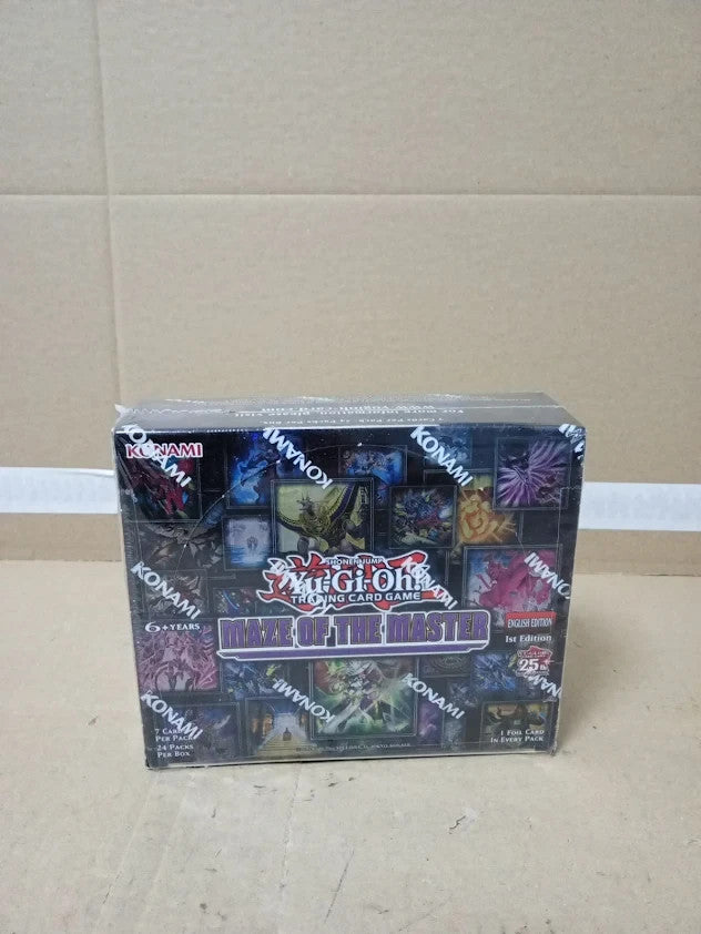 YugiOh Maze Of The Master Booster Display 24 pcs Cardboard YGO0012 Games New