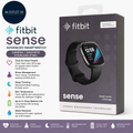 Fitbit Sense Advanced Smartwatch Heart Health Stress Sleep Mngt Body Temp