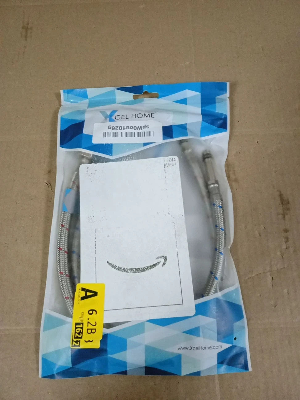 2 Pieces M10 10mmx /2" BSP 500mm Flexible Tap Connectors DIY Replacement New