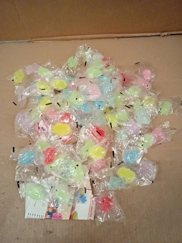 Squishy Mochi Toys Party Favors Kids Goodie Bags Stuffers Glow In The Dark New