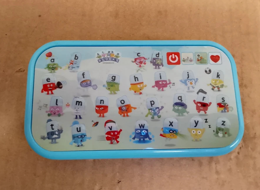 Alphablocks Mini Tablet Interactive Phonics Learning Toy Touchscreen Alphabet