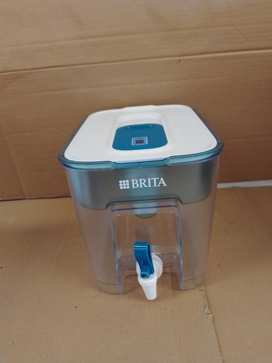 BRITA Flow XXL Water Filter Tank Light Blue 8.2L Plastic Jug 21.4x30x21.6cm