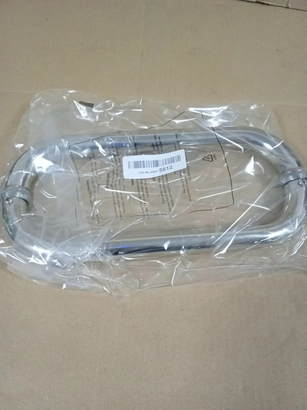 12in Sliding Door Handle Shower Glass Bathroom Pull Stainless Steel New