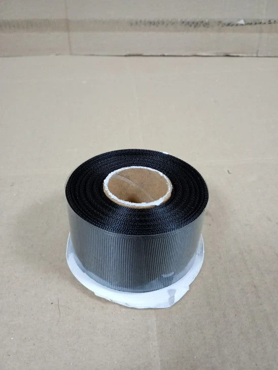 Italian 10mtr Roll Options Grosgrain 38mm Strong Plain Black Ribbon Bows New