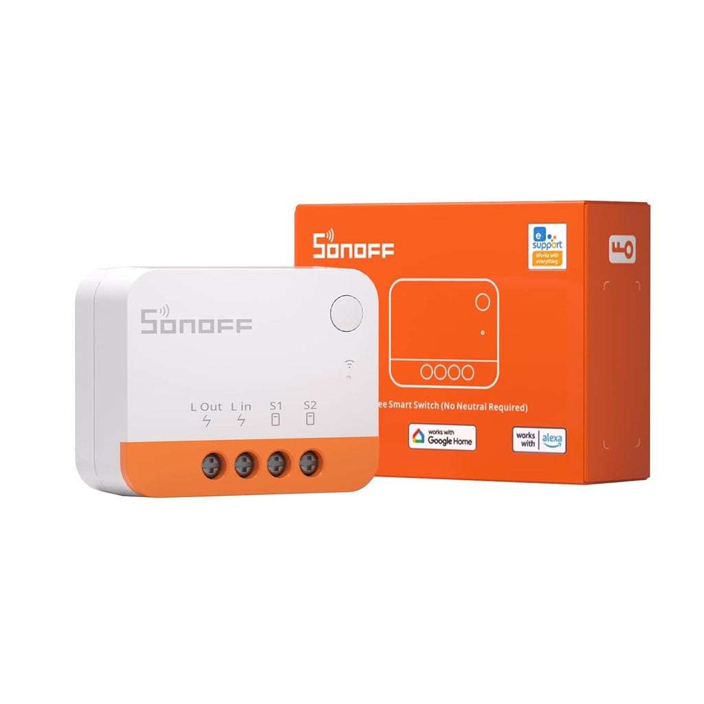 Sonoff Zigbee Smart Switch No Zero Neutral Wire Required 40x32x19mm New