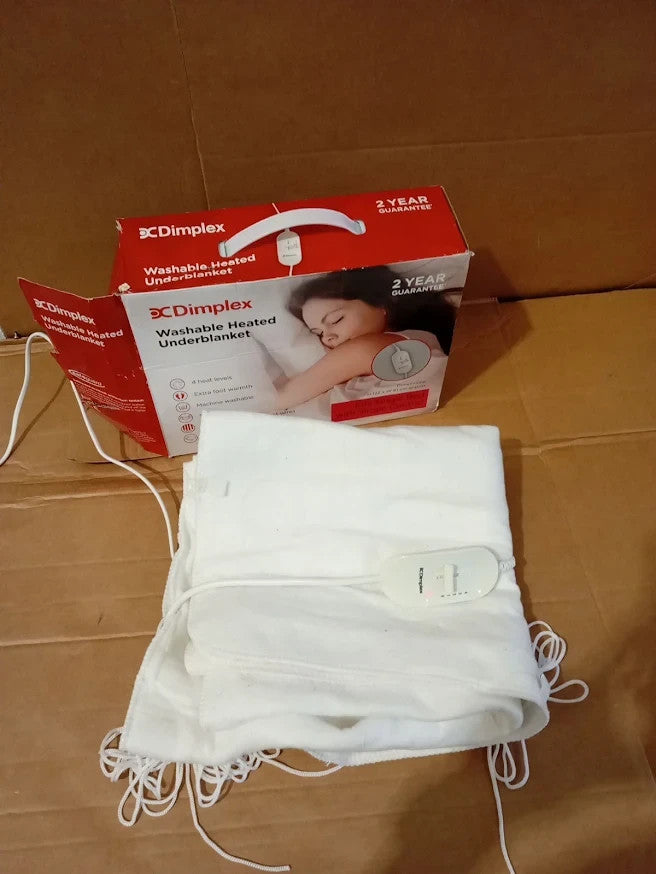 Dimplex DXUBS Single Heated Under Blanket Electric Blanket Foot Warmth Design