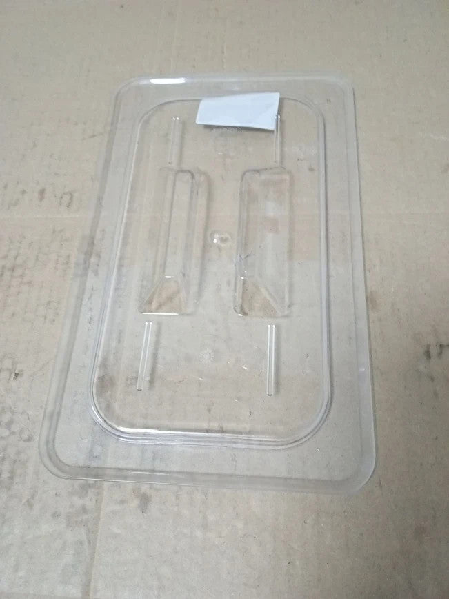 Vogue Polycarbonate Plastic 1/4 Gastronorm Lid Clear Cover Containers U247 Clear