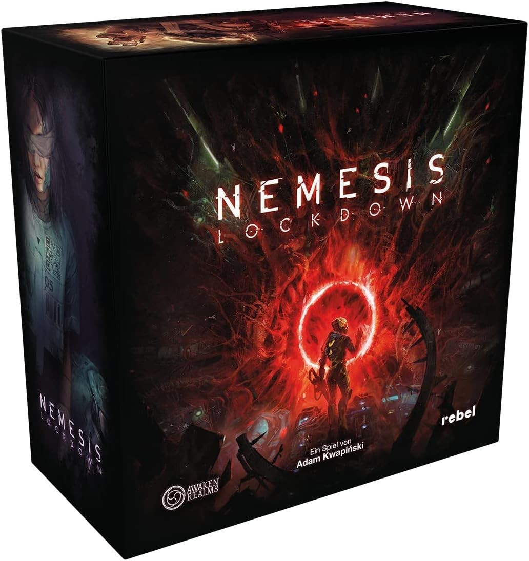 Awaken Realms Asmodee Nemesis Lockdown Dungeon Crawler Expert Game 14+ New