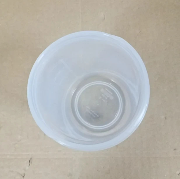 LocknLock Round Food Storage Container 330ml Airtight Twist Lid BPA Free Design