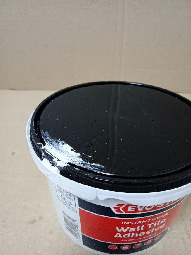 Evo Stik Wall Tile Adhesive Ready Mixed High Strength Instant Grab Economy Size