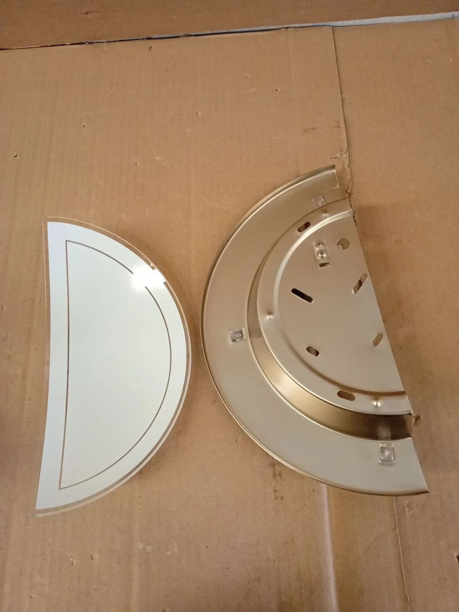 Eglo Wall Lamp Planet 1 Semi Circular Indoor Light Fixture Hallway E27 socket