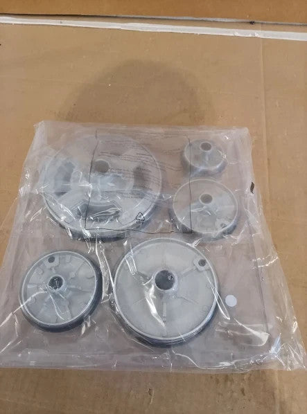 10pcs Oven Gas Hob Cover Cooker Hat Burner Cap Lid Kit 55mm 75mm 100mm 130mm New