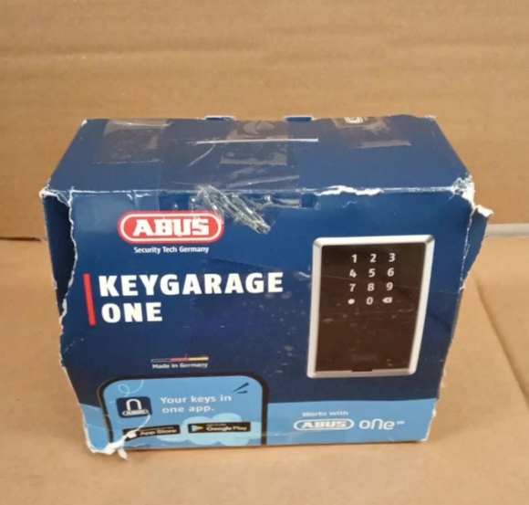 ABUS 787 Smart BT KeyGarage Bluetooth Key Safe Lock Box Black Silver Design New