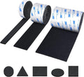 Vicloon Furniture Pad 3 Rolls 120x10x0.5cm + 120x5x0.5cm +1 20x2x0.5cm Black New
